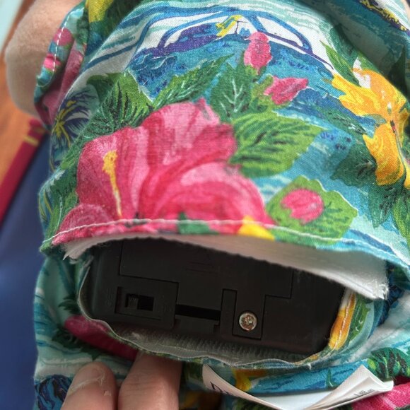 NWT Department 56 Tropical Wind Surfer Santa 14" Christmas Animated Vintage - Picture 15 of 16